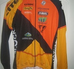 Bioracer Trikot langarm - CX-Team Niedersachsen Größe 4/L! Getragen!