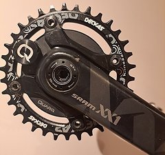 SRAM Quarq Powermeter mit XX1 Kurbel