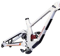 Forbidden Supernought V1 Frameset White Noise (Weiß) Gr.S2 (Medium)