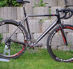 Canyon CF SLX Custom, komplett Campagnolo Super Record EPS 2x11, Bora Ultra 50