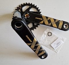 SRAM XX1 Eagle DUB Kurbel 175mm Neu gold Boost 34z