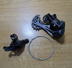 SRAM GX Eagle derailleur and shifter 12 speed