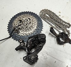 Shimano XT/SLX 11-Fach Antrieb Komplett!