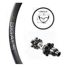 Big AirFlow MTB Carbon Laufradsatz 29er W-35MM DTSWISS 350 ab 1198 GRS