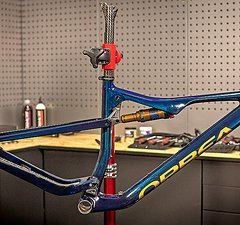 Orbea Oiz OMX 120mm, Gr. L, 2022 (inkl. Fox34SC, XTR Bremsen, Dropper, Lenk