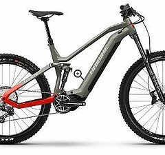 Haibike E-Bike AllMtn 4 -MTB Fully Gloss Khaki Red-Gr.41