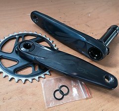 SRAM GX Kurbel Garnitur, 12fach, DUB, 170mm, 34er, inkl. Versand