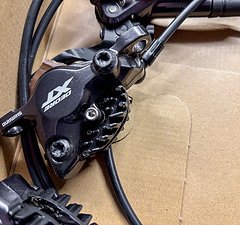 Shimano Deore XT Scheibenbremsen-Set (v/h) 2-Kolben