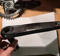 SRAM Rival 1 DUB Wide Kurbel 1-fach 44 Zähne 172,5 mm