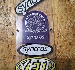 Syncros Aufnäher Retro Neu