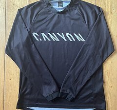 Canyon Trail & DH Jersey Black, Size Medium