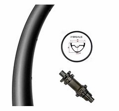 Big ValuePro Carbon MTB Laufradsatz THE ONE wide 35MM 29er 1290GRS