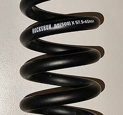 RockShox Stahlfeder (Coil) 500x57.5 - 65mm schwarz