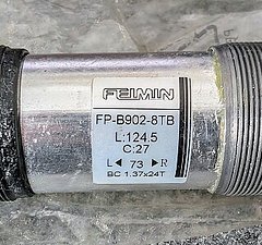 Feimin BSA Vierkant Lager 73 mm FP-B902-8TB