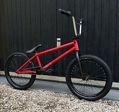 8 Lunatic Custom BMX Fahrrad 20“ | VERSAND | Rot