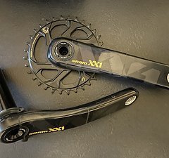 SRAM XX1 EAGLE KURBEL 32T CARBON NEU 170 mm