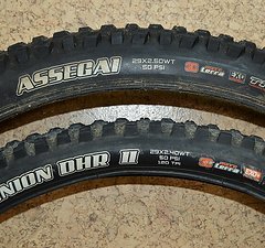 Maxxis Enduro-Reifenset 29", Maxxis Assegai, DHR II