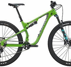 Kona Hei Hei CR 29er Carbon Trailfully 2023 Fox Green Neu