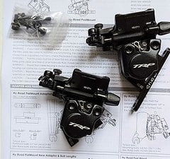 TRP Scheibenbremse mechanisch TRP HY/RD Set für vorne/hinten Flatmount