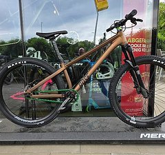 Rose Bikes The Bruce Dirtbike Mocca Brown Custom Manitou L Neu