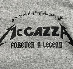 T- Shirt Mcgazza Kelly McGarry / FOREVER A LEGEND / M