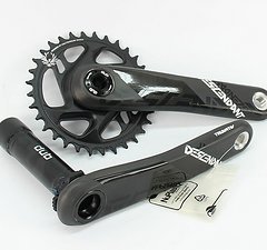 Truvativ Descendant Carbon 32 Zähne DUB Eagle 12 Fach 170 mm Kurbel X-Sync2 SRAM