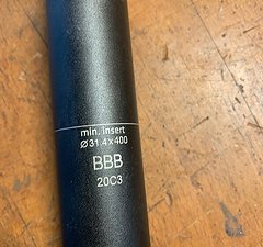 BBB Sattelstütze 31.4x400mm