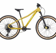 Supurb BO24 24" Kinderfahrrad – Trailbike mit Federgabel, Farbe GELB