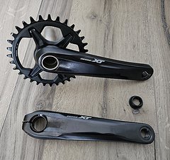 Shimano XT M8100 crankset 32T - 175mm