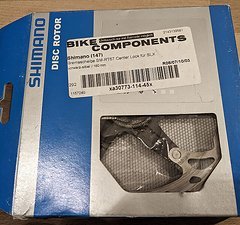 Shimano SLX SM-RT67 Bremsscheibe Center lock 160mm