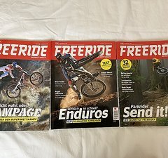 Freeride-Bike Magazin FREERIDE 3 Hefte und BIKE 6 Hefte