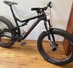 Salsa Cycles Bucksaw Carbon Blueflake Fatbike MTB 13kg Neu Surly SRAM