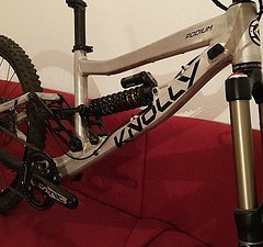 Knolly Podium Rahmen Freeride DH Slopestyle Kult wie Neu NP 2500€
