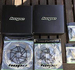 Hope Tech 3 X2 Komplettset vorne und hinten, NEU originalverpackt