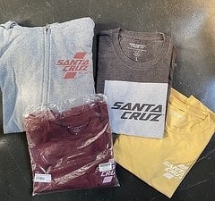 Santa Cruz Sweatjacke und Shirts Gr.L