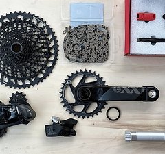 SRAM XX1 AXS Eagle 12-fach Komplettgruppe 10-52Z NEU