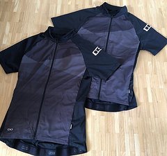 ION Paze Radtrikot Graveltrikot MTB Trikot S Herren grau