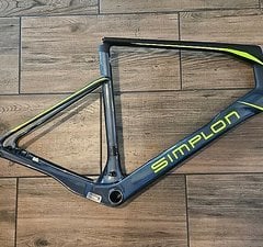 Simplon Pride Carbon Rahmen Rennrad Disc ohne Gabel Neu