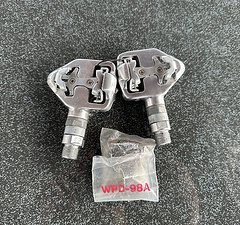 Wellgo RC-713 Klickpedale in Top Zustand + Neue Cleats