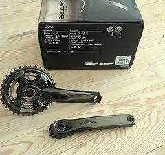 Shimano XTR Kurbel FC-M9020 2x11, 175mm, neu