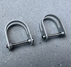Trickstuff Lenkerklemmschelle für Direttissima & Piccola silber