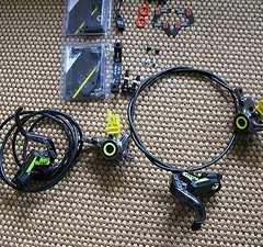 Magura MT8 MT 8 SL Carbon Scheibenbremsen Set Adapter Bremse