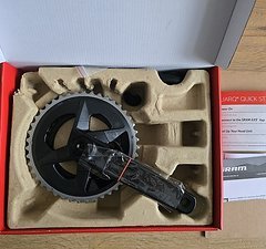 SRAM AXS Powermeter Kurbel, 2x12-fach Kurbelgarnitur DUB, Quarq, 46-33,NEU