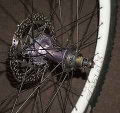 NS Bikes 24"  Spank Subrosa Dirt Bike Hinterrad Singlespeed HR