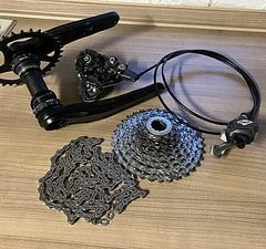 Shimano Sram RaceFace KMC Antriebset