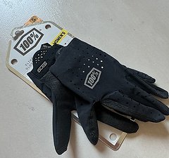 100% Sling Fahrradhandschuhe Damen - schwarz - Größe S
