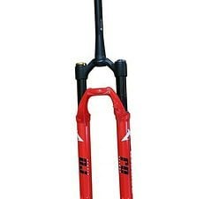 Marzocchi Bomber DJ Dirt-Gabel 26 Zoll Rot 20x110 100 mm Federweg