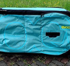 Evoc Bike Travel Bag Pro in Aqua Blue