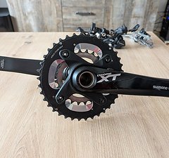Shimano Kurbel FC-M785, 10 s, 175mm, 2*38-24, non boost, MTB