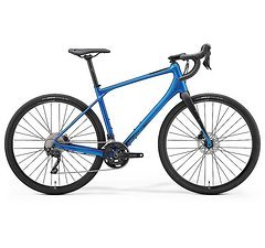 Merida Silex 400 Gravelbike 2023 Blue GRX 400 2x10 Alu Neu